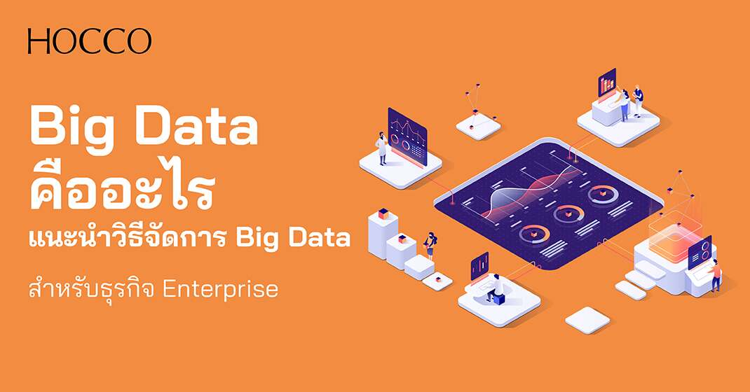 Big Data คืออะไร แนะนำวิธีการจัดการข้อมูลขนาดใหญ่เพื่อธุรกิจ